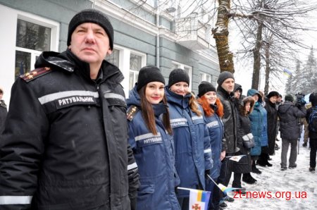 До Дня Соборності житомиряни з'єднали вулиці Київську і Велику Бердичівську живим "ланцюгом єдності"