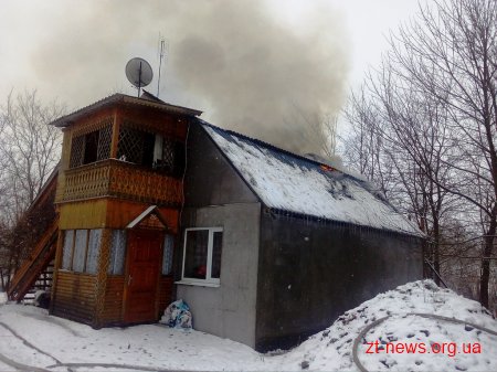 На Житомирщині через неправильне влаштування димаря ледь не згорів будинок