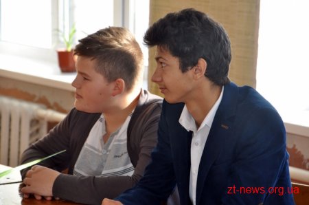 Ігор Гундич відвідав Радомишльську гімназію