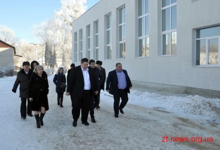 Ігор Гундич відвідав Радомишльську гімназію