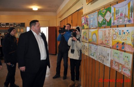 Ігор Гундич відвідав Радомишльську гімназію