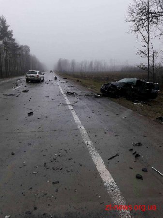 На Олевщині у подвійній ДТП загинула жінка