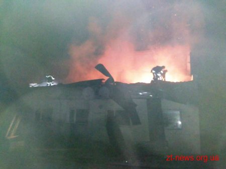 У Радомишльському районі сталася пожежа на деревообробному підприємстві