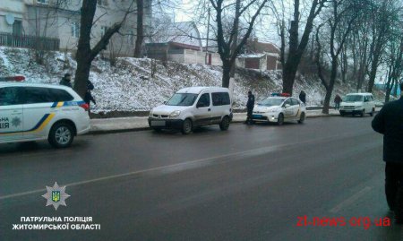 У Житомирі патрульні затримали осіб, які стріляли з рушниці поблизу однієї з АЗС