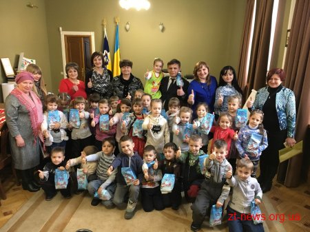 Житомирську міську раду відвідали діти з садочку № 53