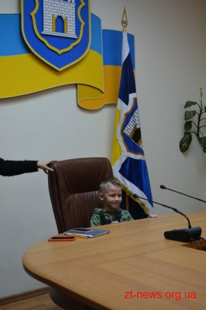 Житомирську міську раду відвідали діти з садочку № 53