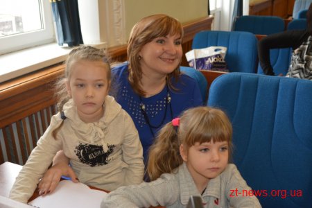 Житомирську міську раду відвідали діти з садочку № 53
