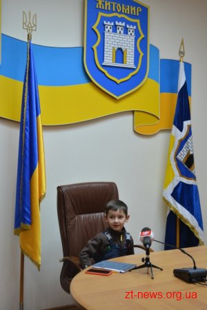 Житомирську міську раду відвідали діти з садочку № 53