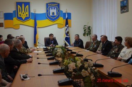 У міській раді нагородили медалями ветеранів афганської війни