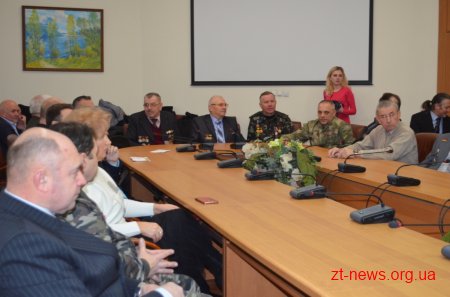 У міській раді нагородили медалями ветеранів афганської війни
