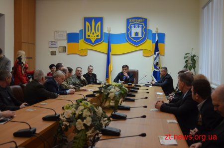 У міській раді нагородили медалями ветеранів афганської війни