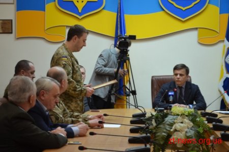 У міській раді нагородили медалями ветеранів афганської війни