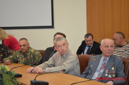 У міській раді нагородили медалями ветеранів афганської війни