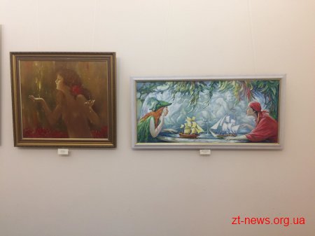В Домі української культури до Дня закоханих відкрили виставку «П’ята пора року»