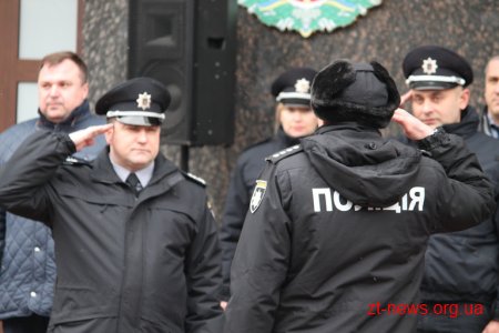 У Житомирі 40 поліцейських нового набору урочисто склали Присягу