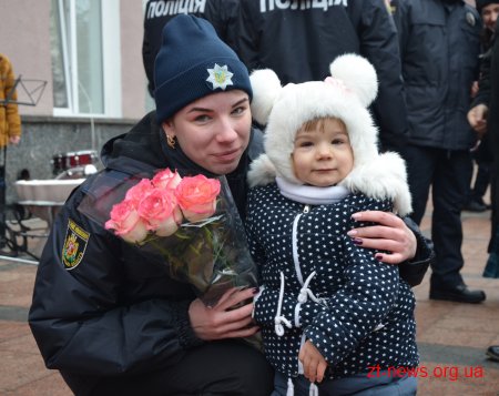 У Житомирі 40 поліцейських нового набору урочисто склали Присягу