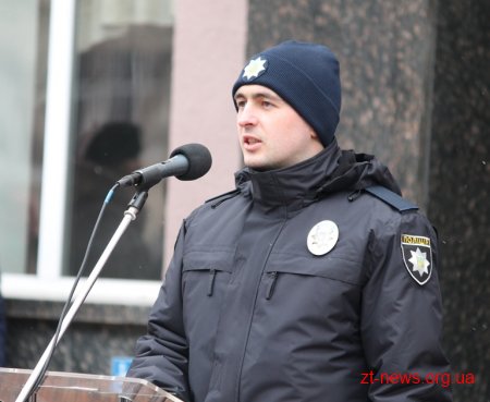 У Житомирі 40 поліцейських нового набору урочисто склали Присягу