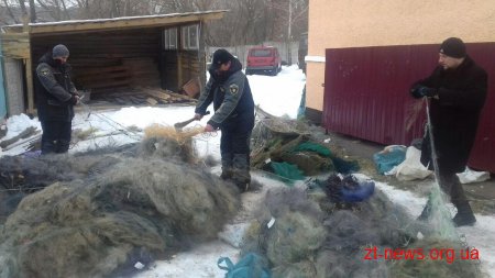 Житомирський рибоохоронний патруль знищив 21 км браконьєрських сіток