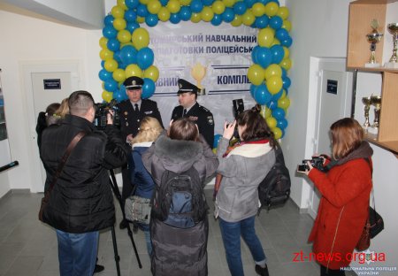 У Житомирі відкрили оновлений спорткомплекс для тренування поліцейських