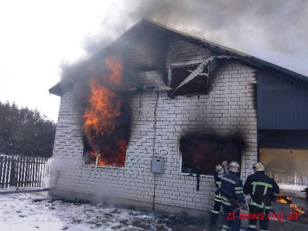 На Житомирщині внаслідок пожежі 11-річний хлопчик отримав 70% опіків тіла