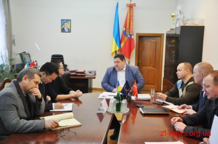 Ігор Гундич зустрівся із представниками китайської компанії, які будуватимуть Північний обхід