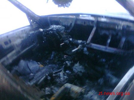 В одному з лісництв області вщент згоріло службове авто лісівника