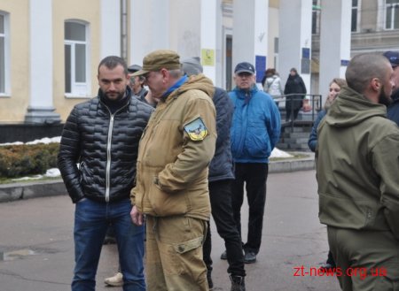 В Житомирі вшанували пам'ять українських добровольців