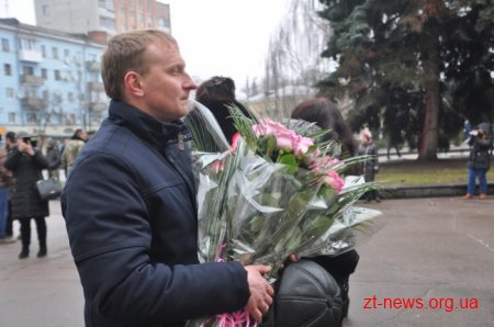 В Житомирі вшанували пам'ять українських добровольців