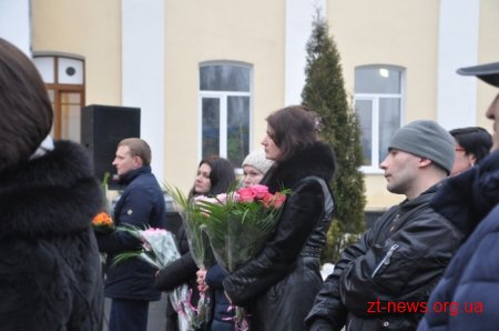 В Житомирі вшанували пам'ять українських добровольців