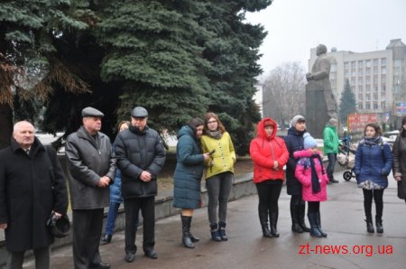 В Житомирі вшанували пам'ять українських добровольців