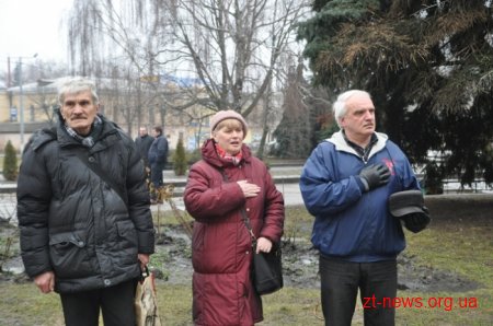 В Житомирі вшанували пам'ять українських добровольців