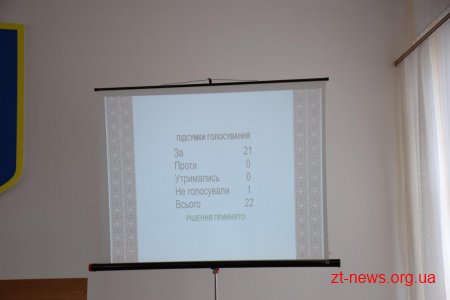 В Олевській міській раді почали користуватися електронною системою голосування