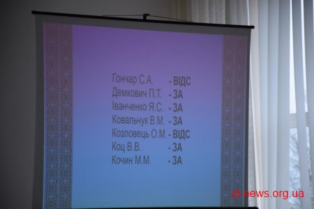В Олевській міській раді почали користуватися електронною системою голосування