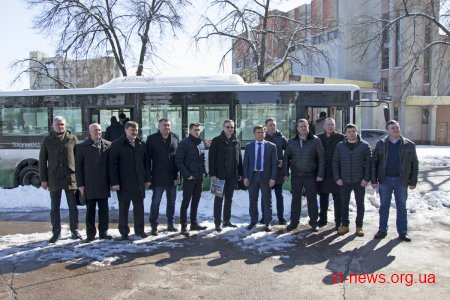 До Житомира на тестування приїздив електробус