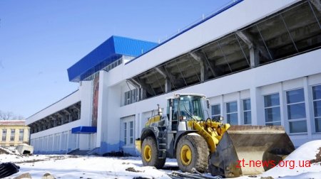 На стадіоні "Полісся" буде можливість проводити змагання всеукраїнського та міжнародного рівнів