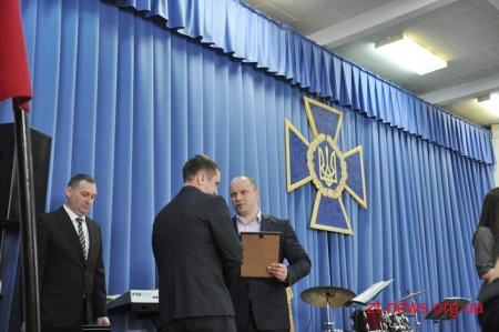 У Житомирі напередодні професійного свята привітали працівників СБУ