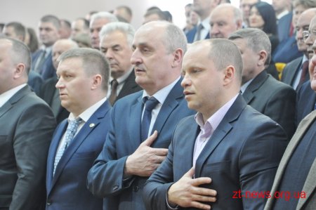 У Житомирі напередодні професійного свята привітали працівників СБУ
