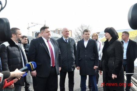 Комітет Верховної Ради з питань бюджету оглянув хід реконструкції стадіону «Полісся»