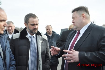 Комітет Верховної Ради з питань бюджету оглянув хід реконструкції стадіону «Полісся»