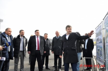 Комітет Верховної Ради з питань бюджету оглянув хід реконструкції стадіону «Полісся»