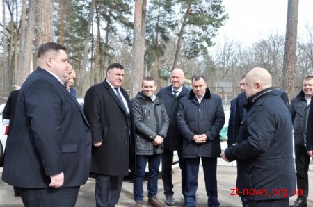 Члени бюджетного комітету Верховної Ради оглянули майбутній Центр реабілітації інвалідів та учасників АТО