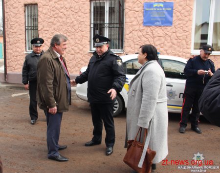 На Житомирщині розпочали роботу перші поліцейські станції