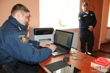 На Житомирщині розпочали роботу перші поліцейські станції