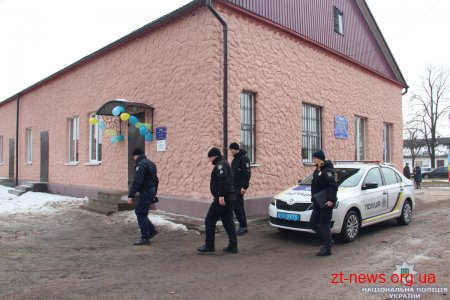 На Житомирщині розпочали роботу перші поліцейські станції