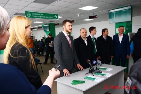Поблизу Житомира презентували оновлений сервісний центр МВС