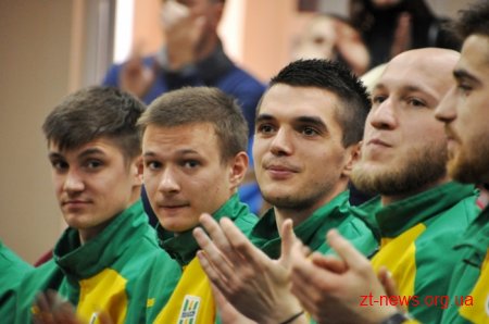 У Житомирі презентували оновлений склад команди футбольного клубу «Полісся»