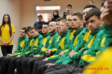 У Житомирі презентували оновлений склад команди футбольного клубу «Полісся»