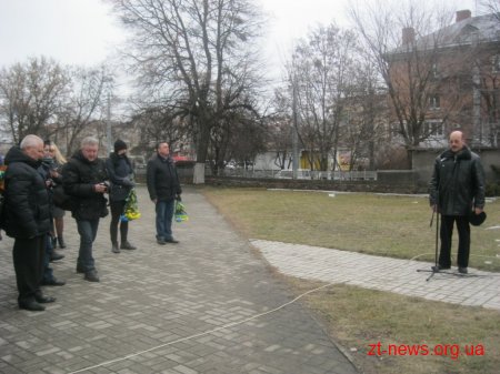 У Житомирі вшанували пам'ять Миколи Сціборського