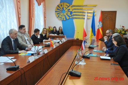 Керівництво міста та області зустрілось із представниками Посольства Республіки Польща в Україні