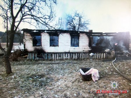 На Житомирщині під час пожежі загинуло двоє дітей